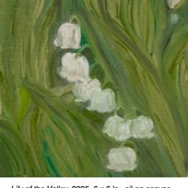 Lilly with label